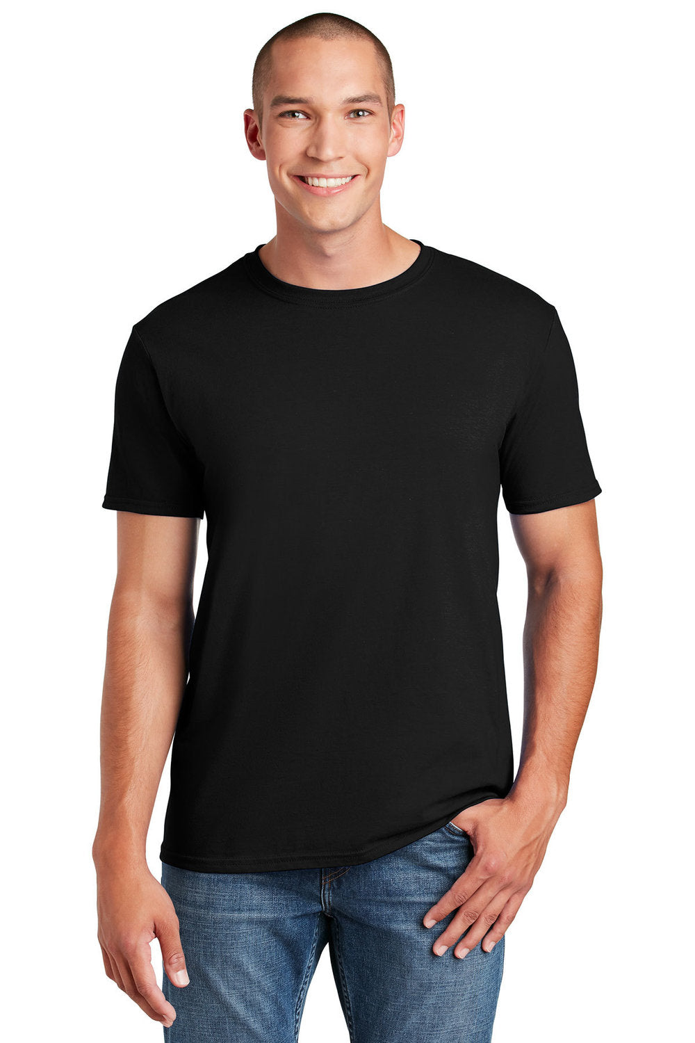 #Tricou negru fara print - personalizare