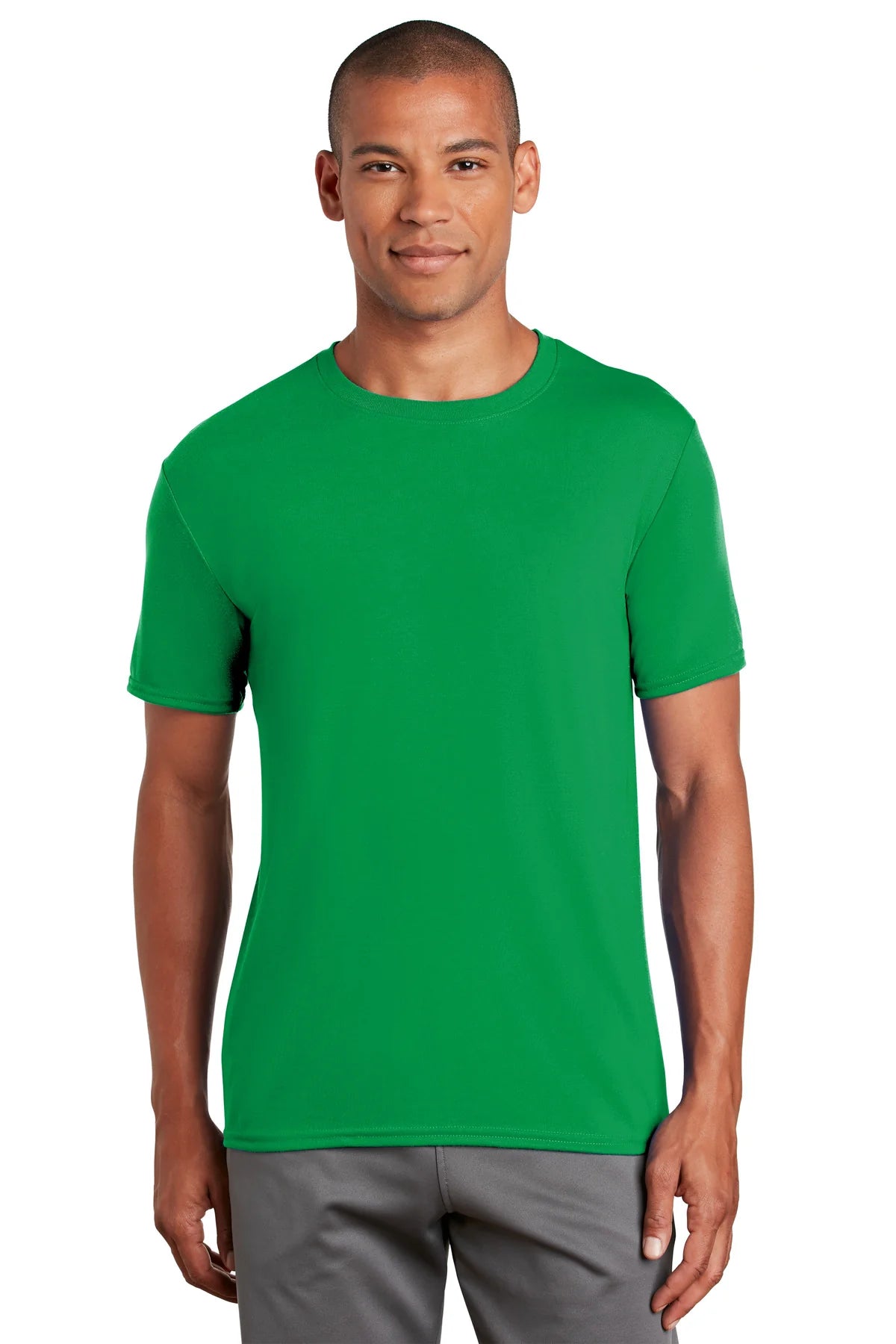 Tricou verde fara print - personalizare