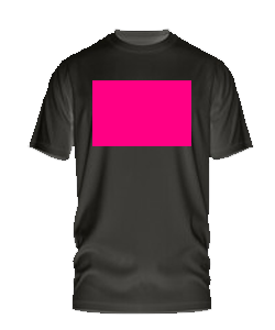 T-shirt chest print DTF A4 format - customization