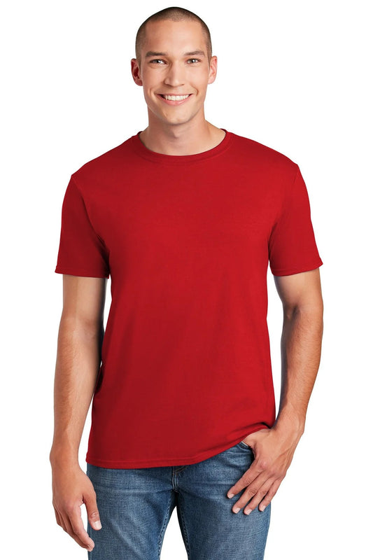 #Tricou rosu fara print - personalizare