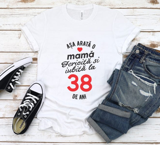 Tricou personalizat cadou pentru mama