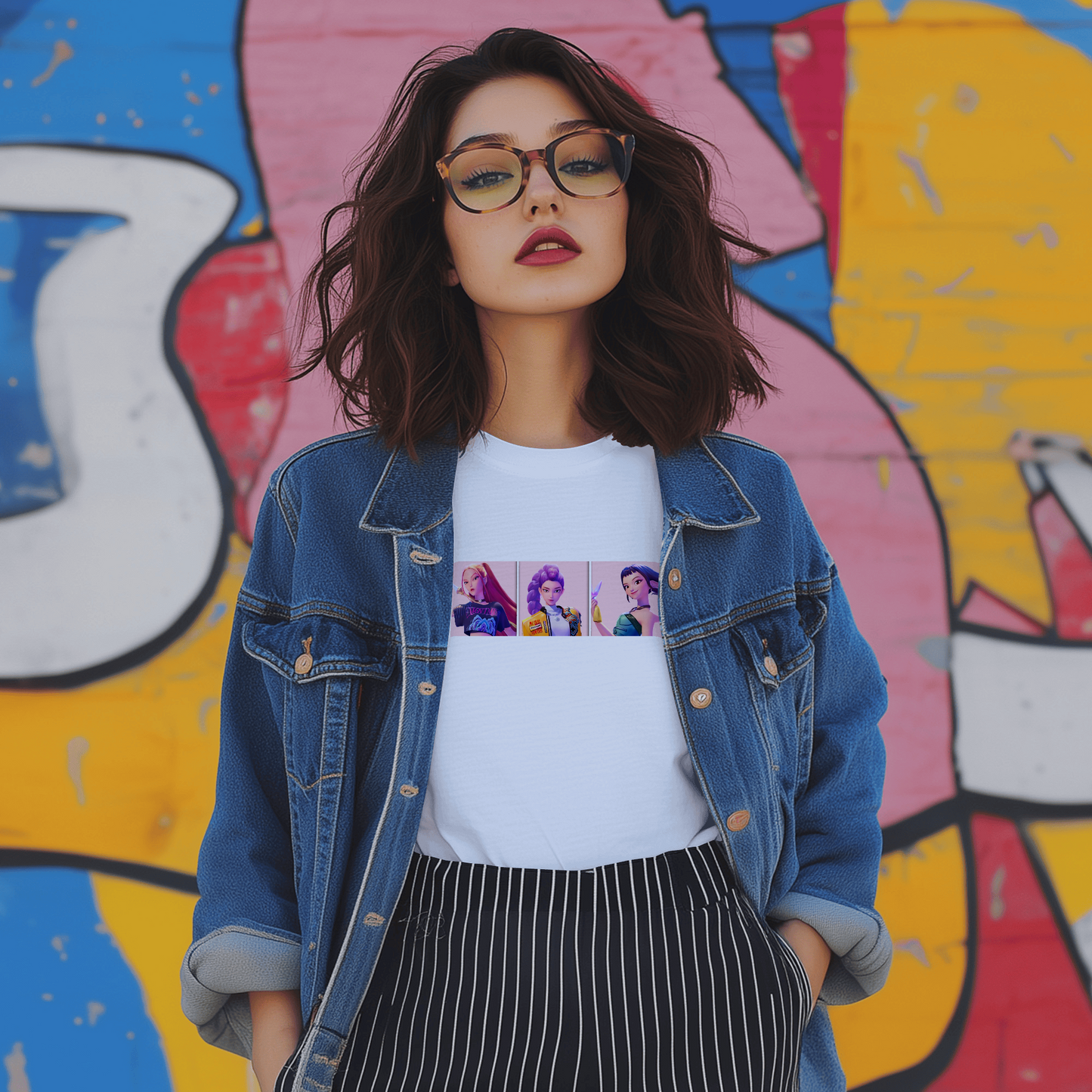 tricou KPOP demon hunters Huntrix constanta